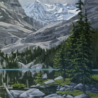 lake ohara shoreline view SOLD